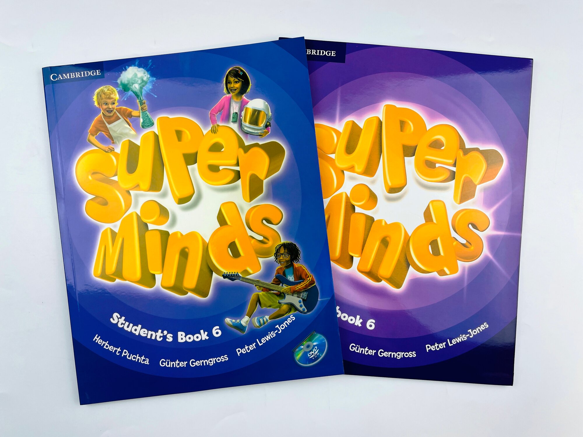 Super Minds 6 Students book + WorkBook + CD (first edition)