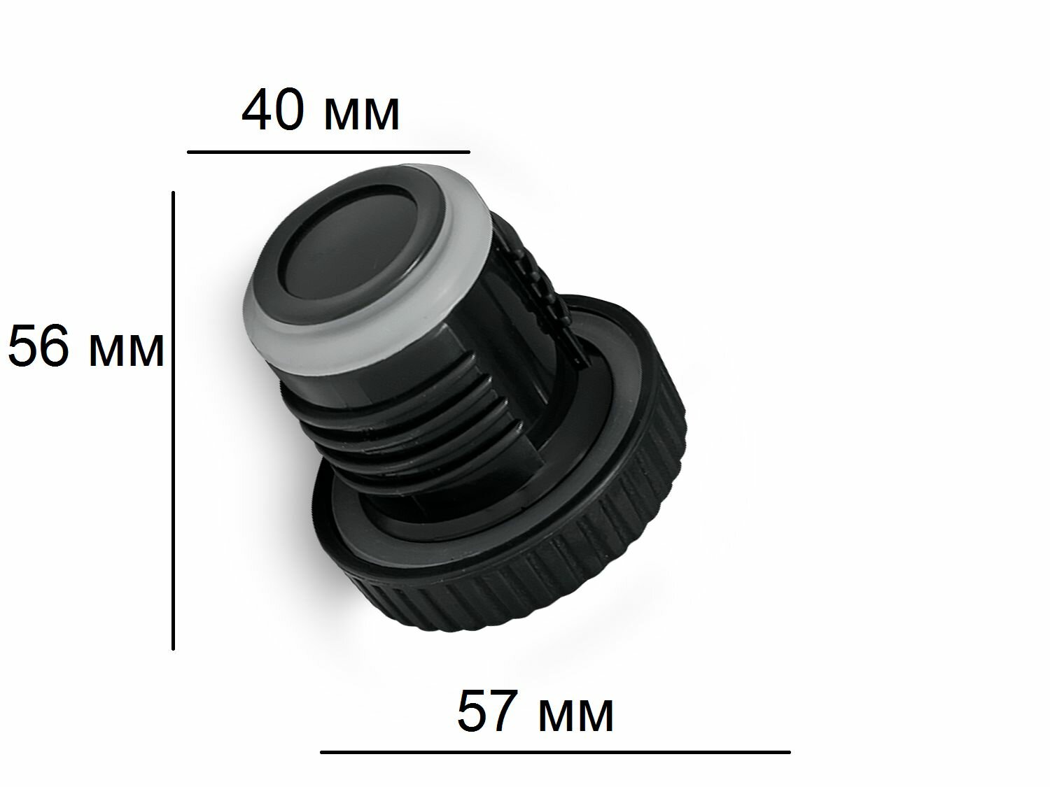 Пробка для термоса 109 Шторм Арктика черная