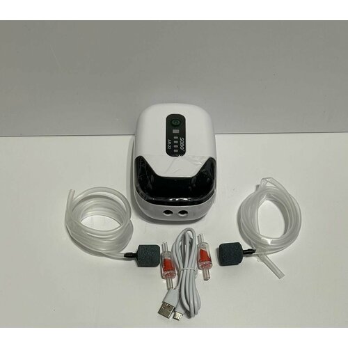 Компрессор для аквариума с зарядом 2100₽