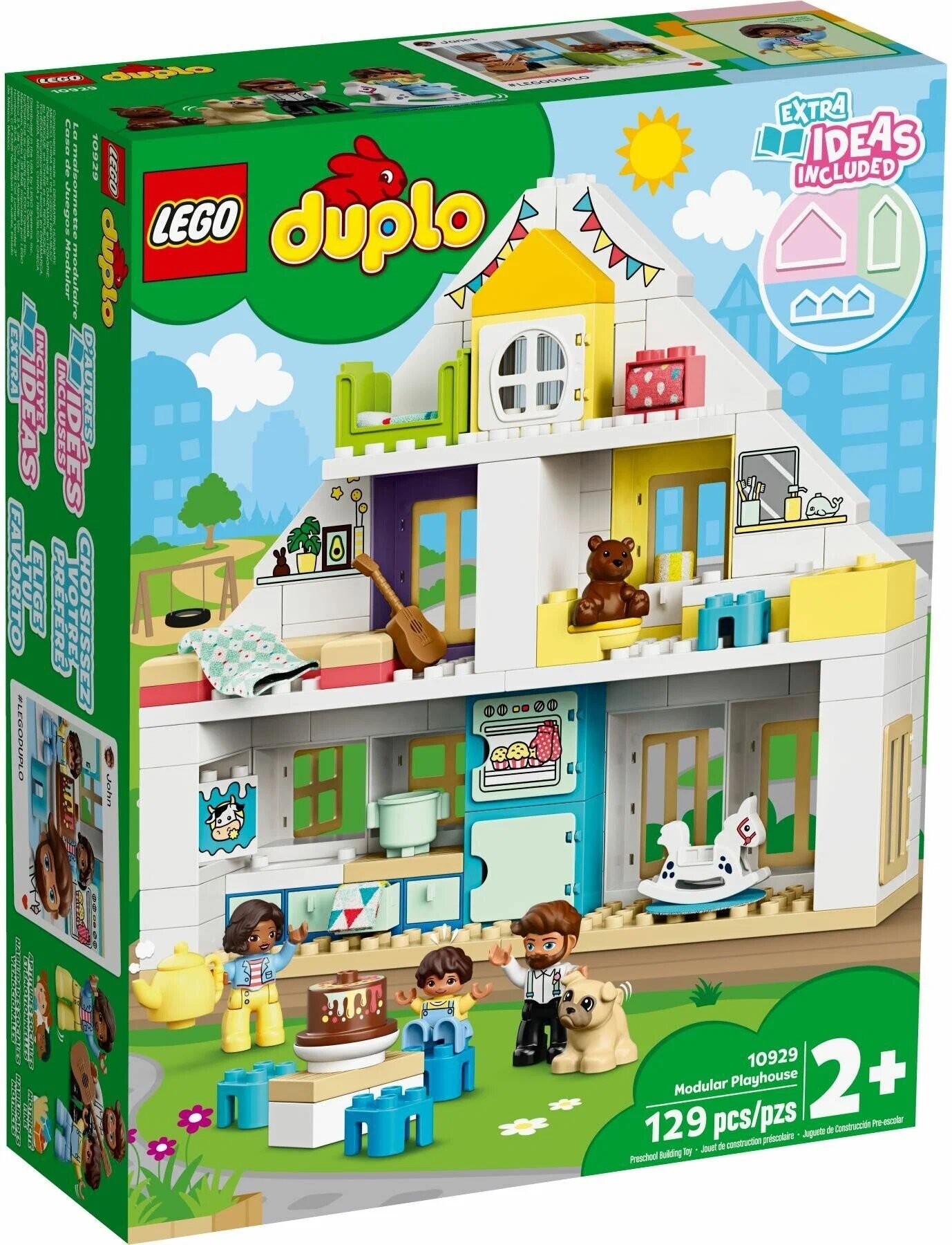 Конструктор LEGO DUPLO Town 10929 Модульный игрушечный дом, 129 дет.