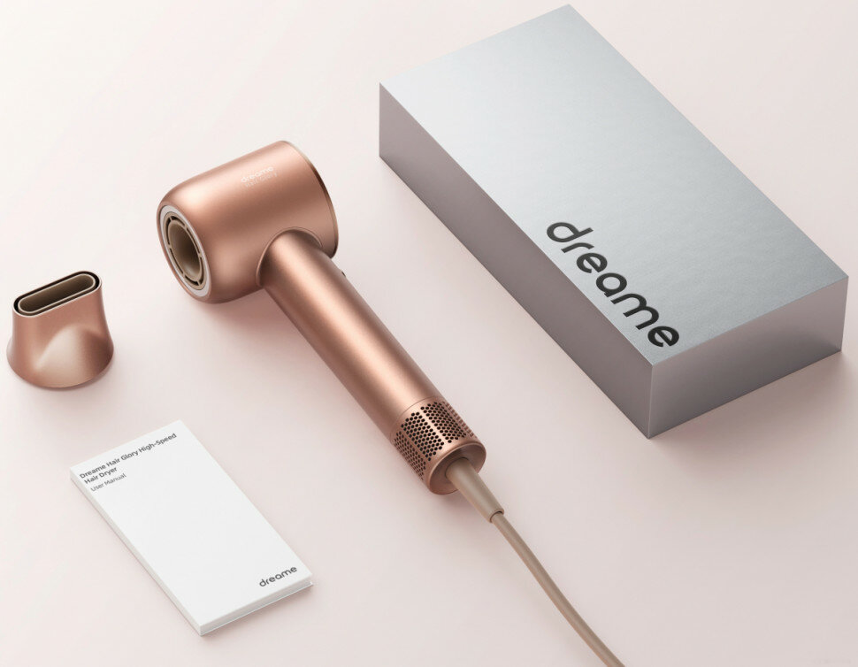 Фен Dreame Hair Glory Hair Dryer Rose gold