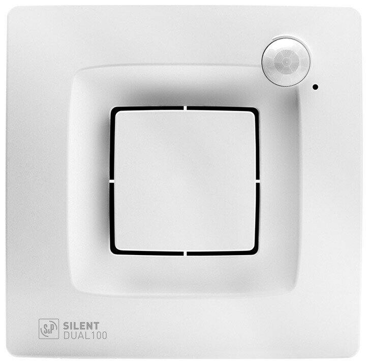 Вентилятор вытяжной Soler & Palau Silent DUAL-100 (белый)
