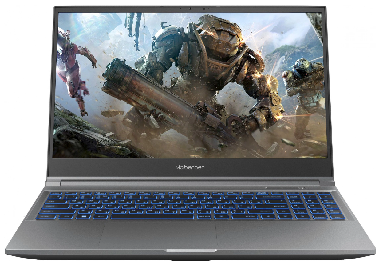 Игровой ноутбук MAIBENBEN X525 Intel Core i5-12450H/NVIDIA GeForce RTX 4060(8ГБ)/16 ГБ+ SSD 512 ГБ/15.6" FHD 144Hz IPS/Linux, Серый