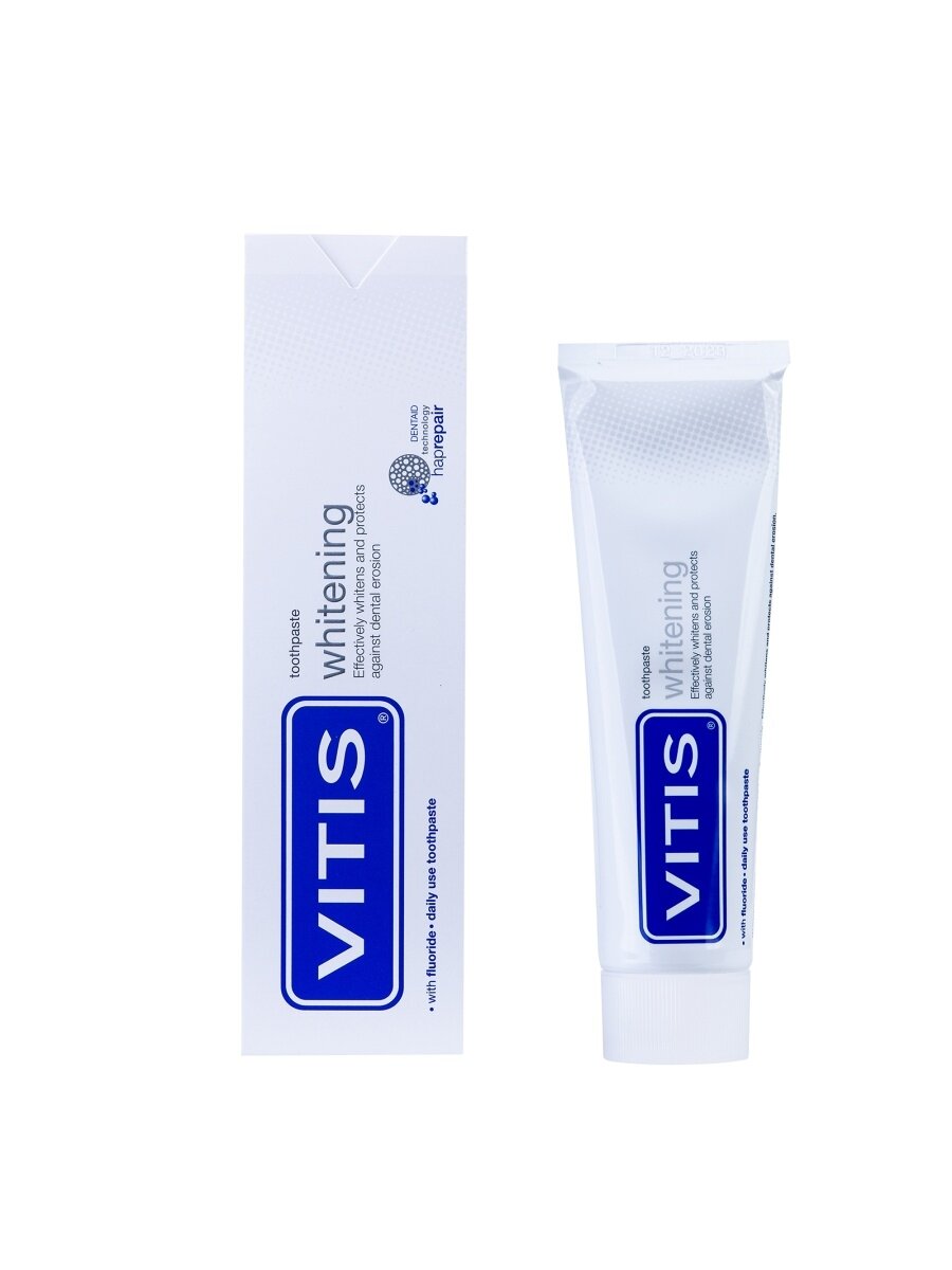 Зубная паста отбеливающая VITIS WHITENING DENTAID, 100 мл - фото №14