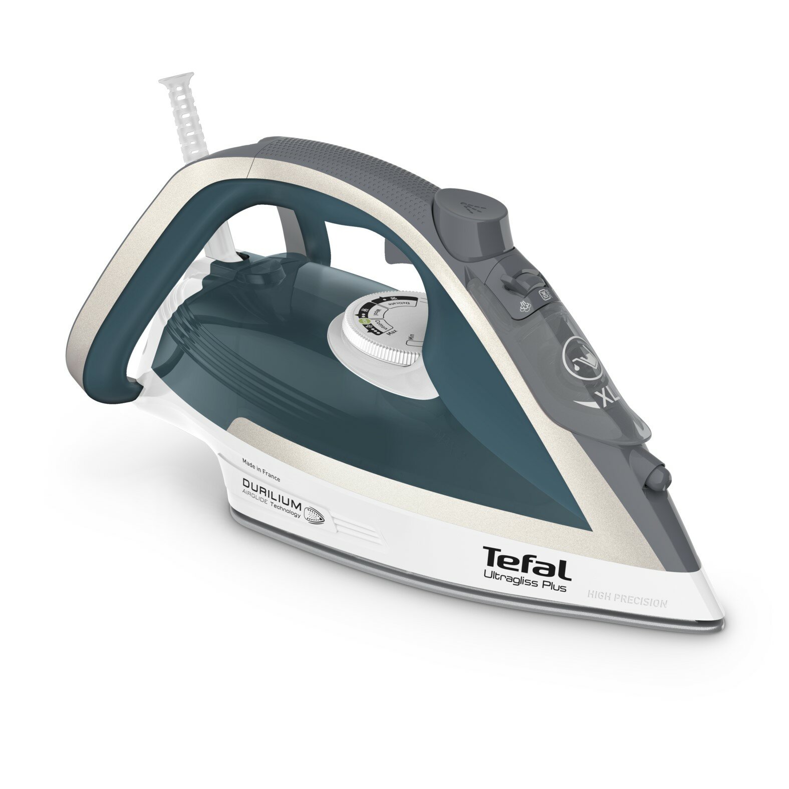 Утюг Tefal Ultragliss Plus FV6813E0 мощность 2800 Вт арктический синий