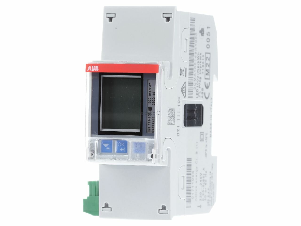 фото Прямой киловатт-час метр 5А B21 111-100 – ABB – 2CMA100149R1000 – 7392696001496