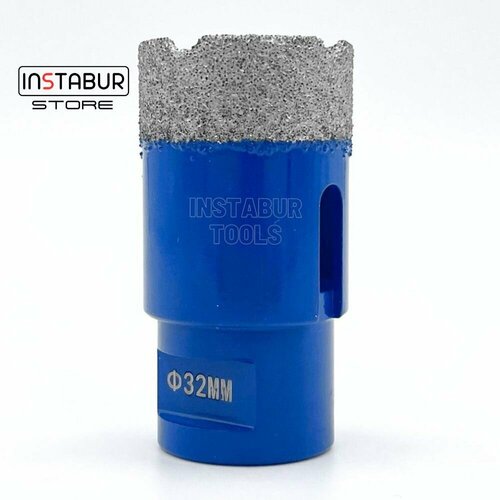 Коронка алмазная 32мм на УШМ М14 Instabur Tools 1430₽
