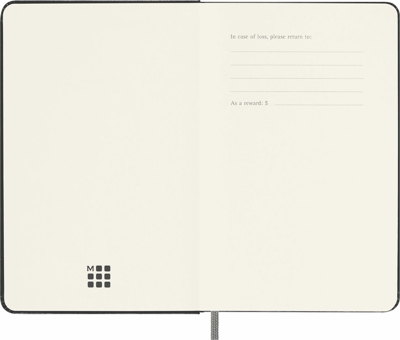 Изображение Блокнот в линейку Moleskine SMART NOTEBOOK pocket 90Х140 SMN21HBK, твердая обложка черный