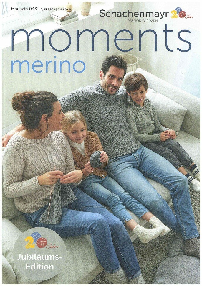 Журнал "Magazin 043 - Schachenmayr Moments Merino" #9855043.00001 Schachenmayr Журнал по вязанию