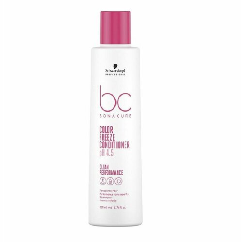 Schwarzkopf Professional Кондиционер BONACURE для окрашенных волос COLOR FREEZE 200 мл кондиционер schwarzkopf professional bonacure clean performance color freeze ph 4 5 conditioner 200 мл