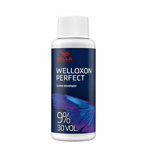 Wella Professionals, Welloxon Perfect, Окислитель 9%, 60 мл wella professionals окислитель welloxon perfect 30v 9 0% 1000 мл wella professionals окрашивание