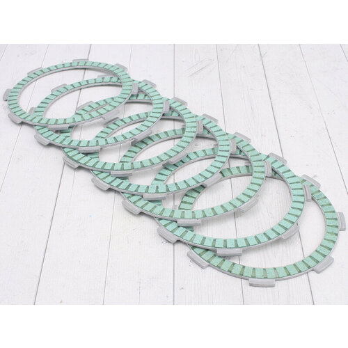 PitBikeClub Диски сцепления к-т 7 шт OTOM ZS165166FMM ZS172FFM-3A CB250-F ZS 172FMM-5 PR250 ZS174MN-3 CBS300 и др 3568₽