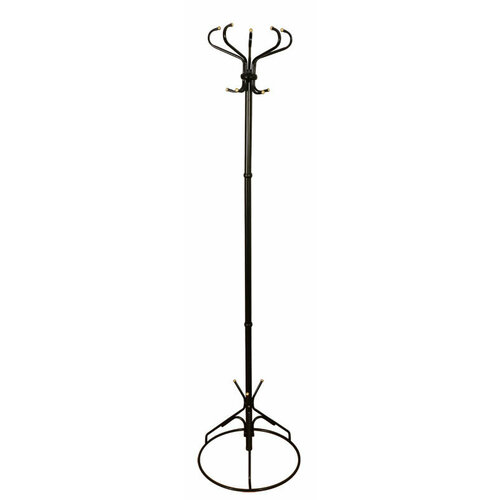 Вешалка напольная АЖУР-2Ф 5 крючков черная 2200₽