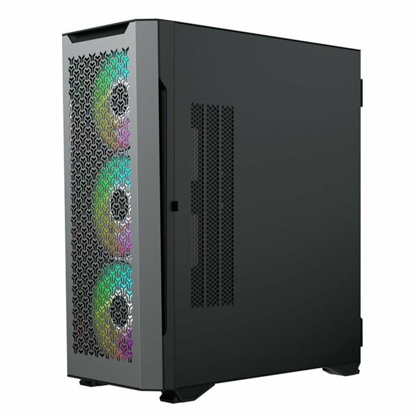 ACD Fort 279M ATX, Black, USB2.0*2+USB3.0+HD audio ,4*14cm fans , METAL side panel, up to 9 pcs 3,5 HDD, SPCC 0,9 mm