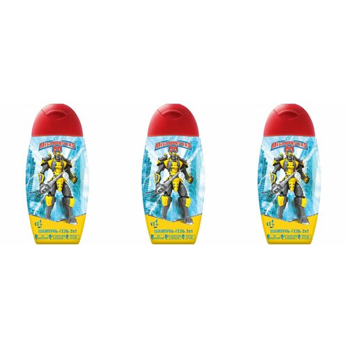 Мегамонстры Шампунь-гель для душа , 300 мл, 3 шт