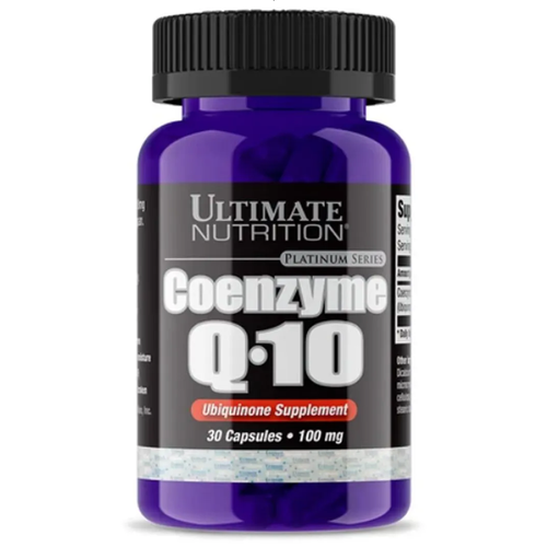 Коэнзим Q10 Ultimate Nutrition CoQ-10 100 мг, 30 капсул