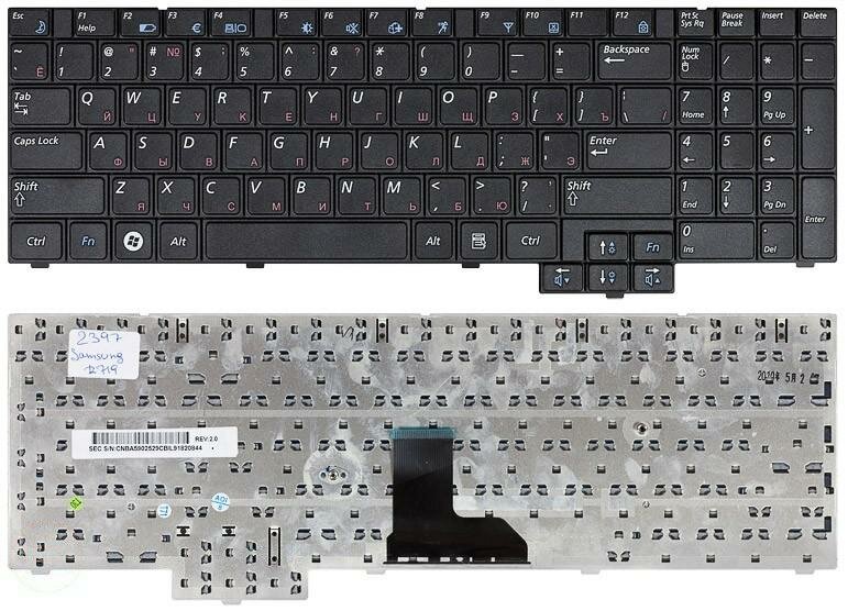 Клавиатура для ноутбука SAMSUNG R538
