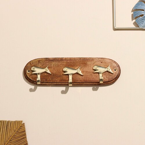 Вешалка настенная для одежды в комнату 1600₽