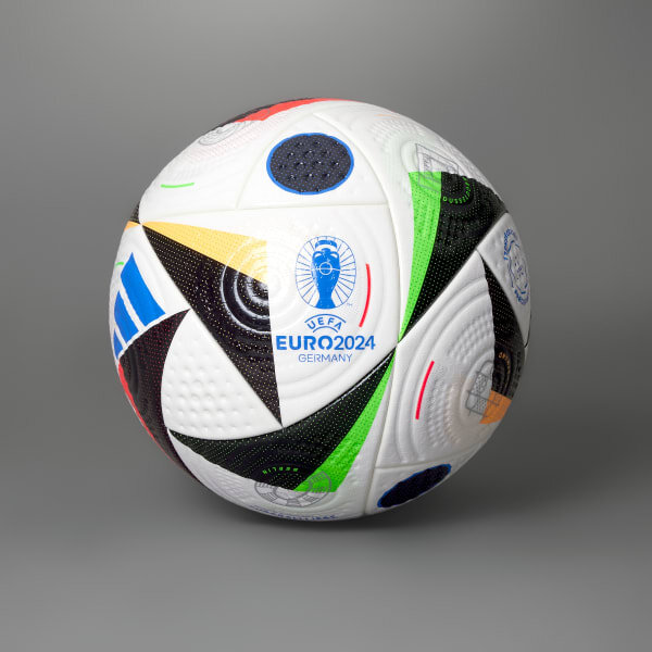 Мяч футбольный ADIDAS EURO 24 Fussballliebe PRO IQ3682, размер 5, FIFA Quality Pro