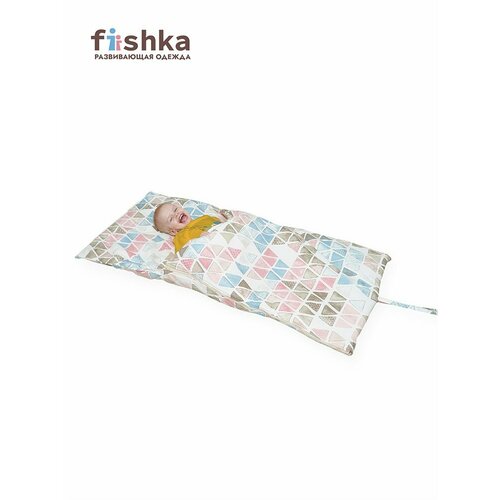 Fiishka Спальник детский Toddler S Треугольники цветные