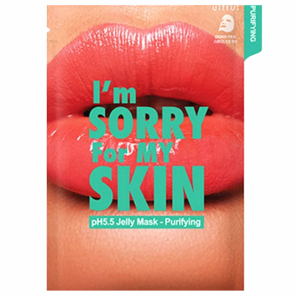 I'M SORRY FOR MY SKIN Очищающая тканевая маска для лица Purifying pH5.5 Jelly Mask, 33 мл