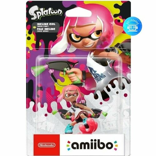 Фигурка Amiibo Splatoon Inkling Girl (Pink) jcd 1pcs metal adjustable stylus pens for nintend 2ds 3ds new 2ds ll xl new 3ds xl ll for ndsl ndsi plastic stylus touch pen