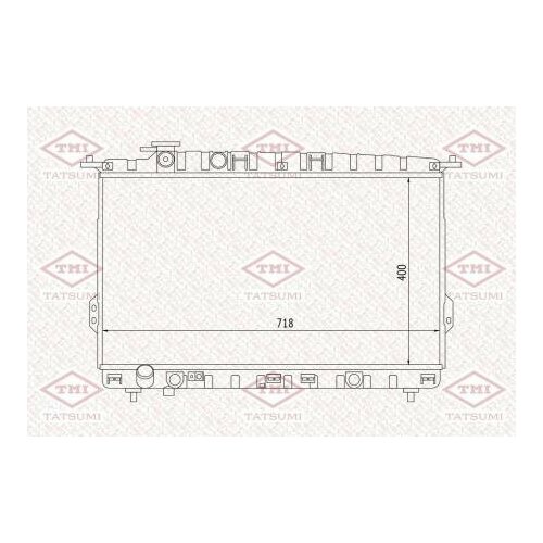 Радиатор охлаждения TMI TATSUMI TGA1049