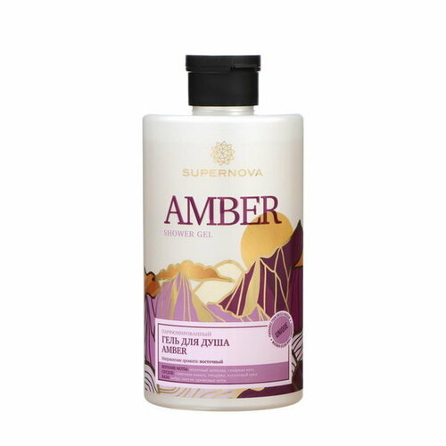 Гель для душа парфюмированный AMBER, 400 мл