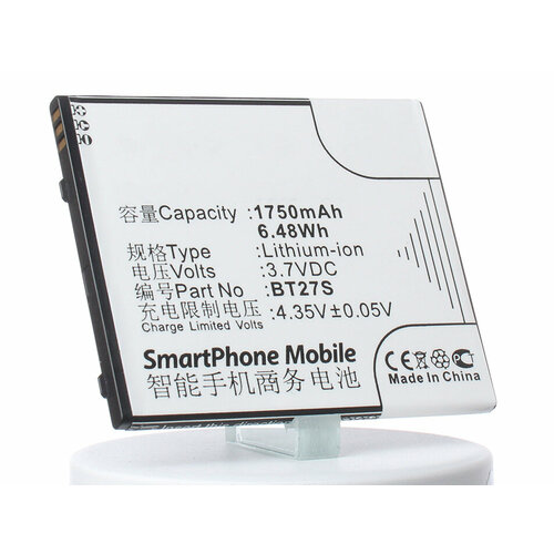 Аккумуляторная батарея iBatt 1750mAh для телефонов BT27S, ZP700
