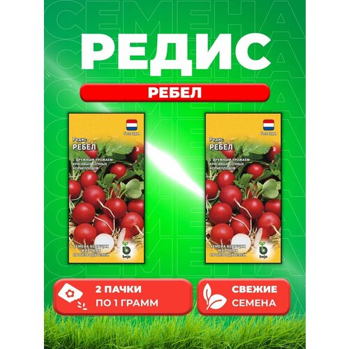 семена редис ребел 2 гр Редис Ребел 1,0 г (Голландия) (2уп)