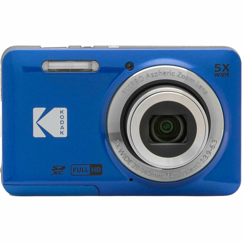 Фотоаппарат Kodak FZ55 Blue, 5-х кратный опт зум, 16Мп, встр аккум, 2016077