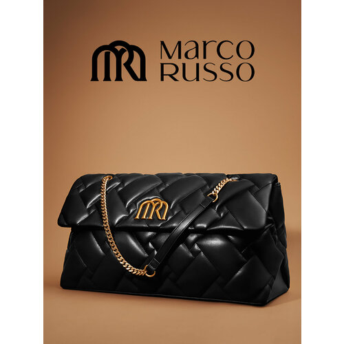 Сумка тоут Marco Russo, черный