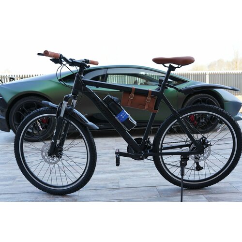 Велосипед 26 Richiesto алюминиевая рама 19 Горный Взрослый Подростковый черно-коричневый 25900₽