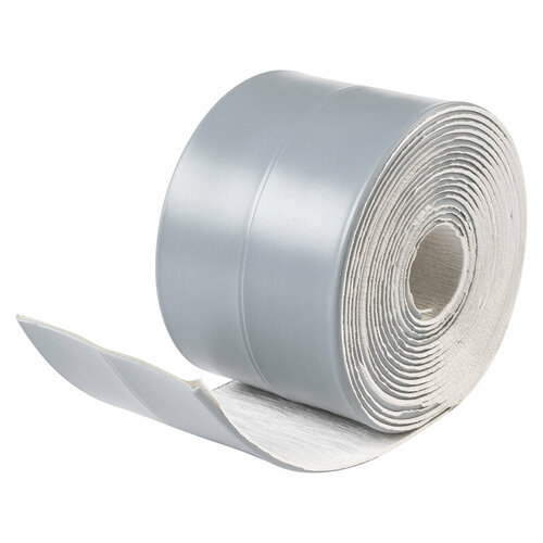 Лента бордюрная для ванн и раковин Аккурат 60 мм x 335 м серая 1280₽