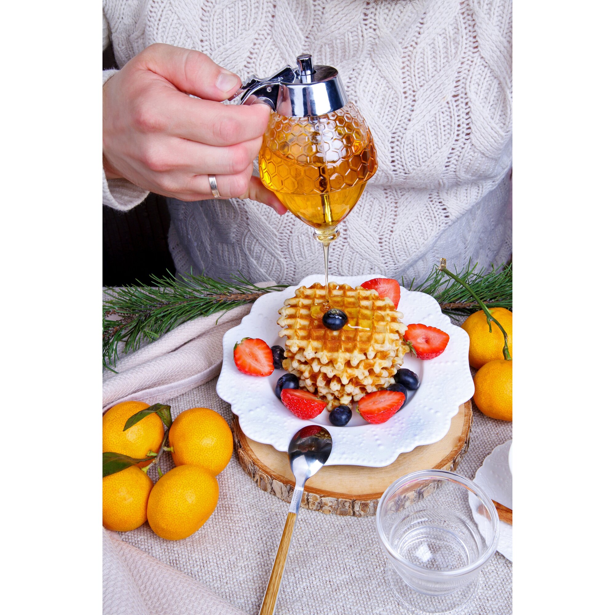 Диспенсер для мёда 200 мл Walmer Sweet - фото №7