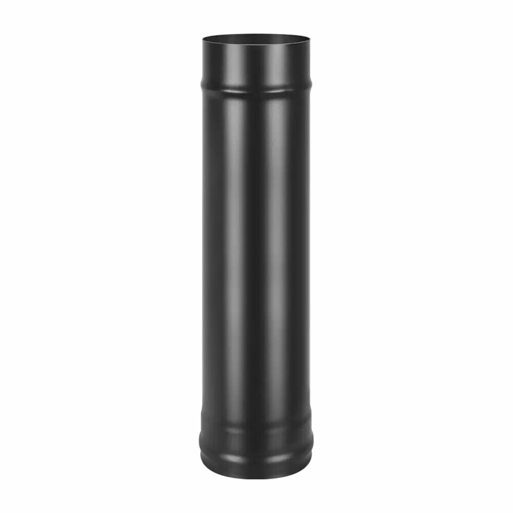 Труба для дымохода из нержавеющей стали BLACK (AISI 430 1,0мм), длина 0,5м (диаметр 150)