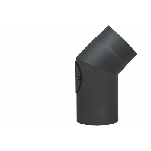 КПД чёрный Отвод 45* 2мм ф150 с ревизией 4603736555408