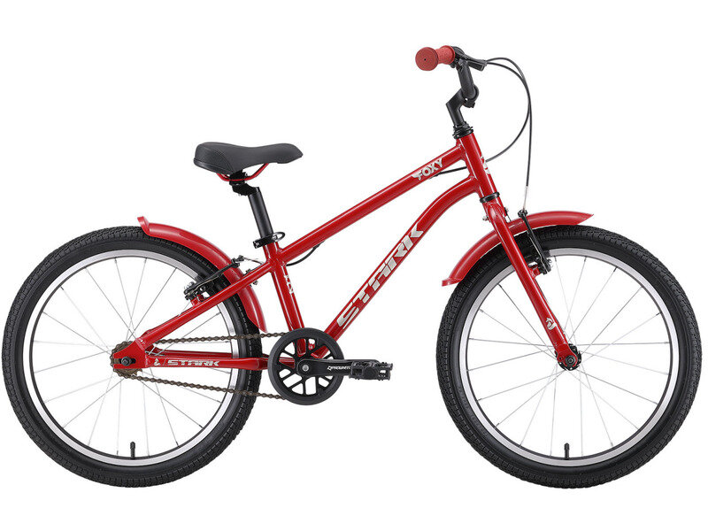 Детский велосипед Stark Foxy 20, год 2024, цвет Красный