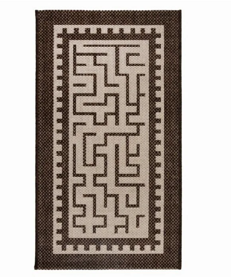 фото Витебские ковры Ковер Циновка прямоугольный 60*110 см, sz1470/a4/11, ПП 100%, джут