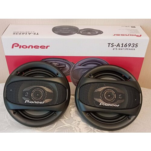 Автомобильные динамики Pioneer TS-A 1693S 600W 16 см 1800₽