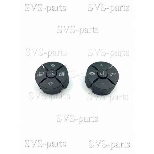 Кнопки руля Mercedes W164 X164 W251 черные 2300₽