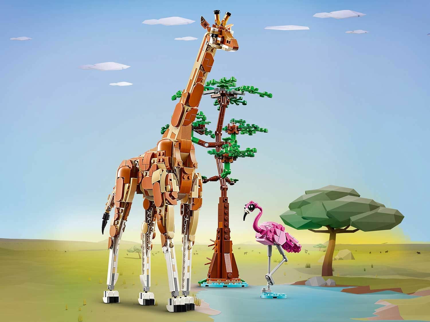 Конструктор LEGO Creator 31150 Wild Safari Animals, 780 дет.