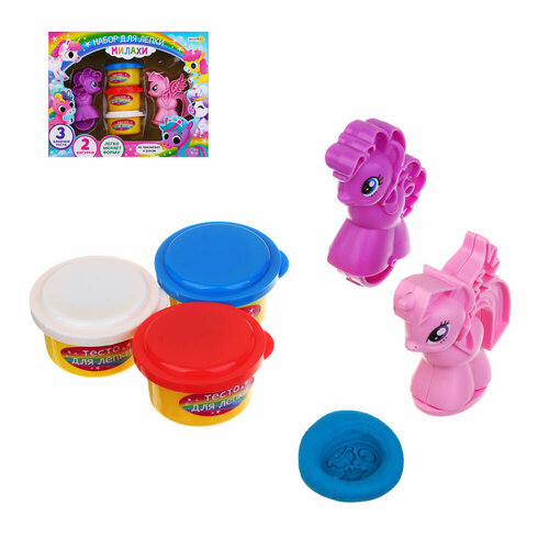 Хоббихит Набор для лепки Милахи ABS тесто 23х18Х55см 652₽