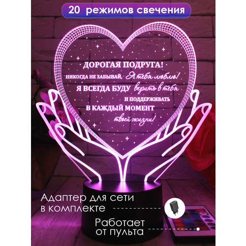 Ночник оригинальный подарок подруге на день рождения др