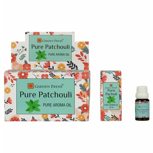 Ароматическое масло Чистый Пачули Гарден Фреш 2 флак. по 10 мл. Pure Patchouli aroma oil Garden Fresh