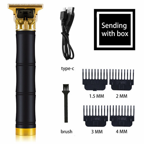 Электрическая машинка для стрижки волос с функцией прямого заряда цвет черный бамбук 67200₽