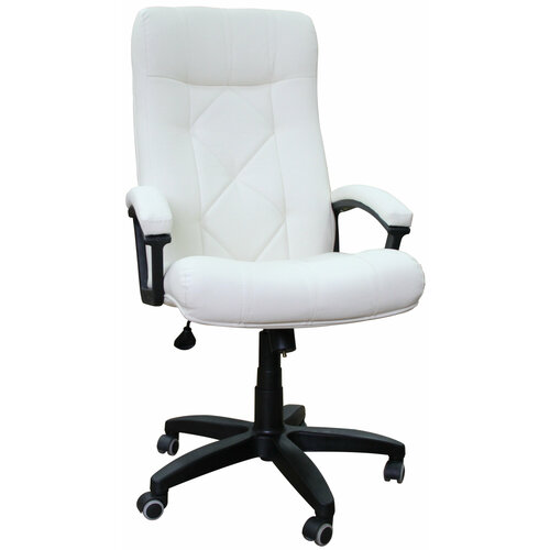 TUTKRESLA Кресло Феникс мп 681 S натуральная кожа Мадрас белая 30130₽