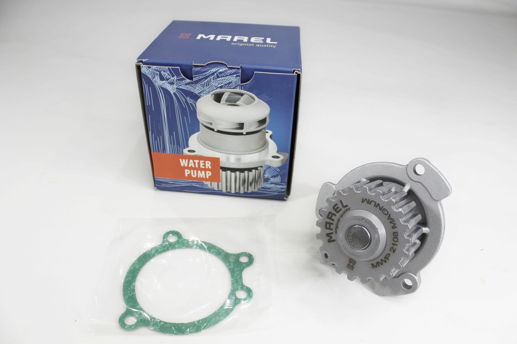 фото Насос водяной (помпа) Magnum Marel MWP001 для 8кл. ВАЗ 2108-21099, 2110-2112, 2113-2115