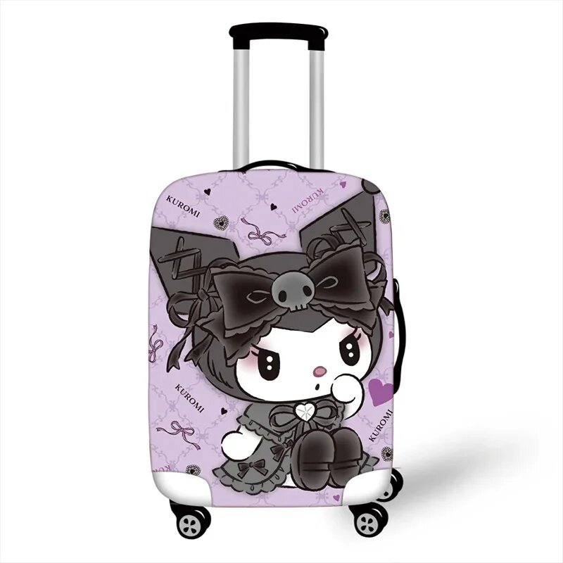 Чехол для чемодана Hello Kitty Kuromi 18-32 дюймов, Kuromi 17, S For 19-21 inch