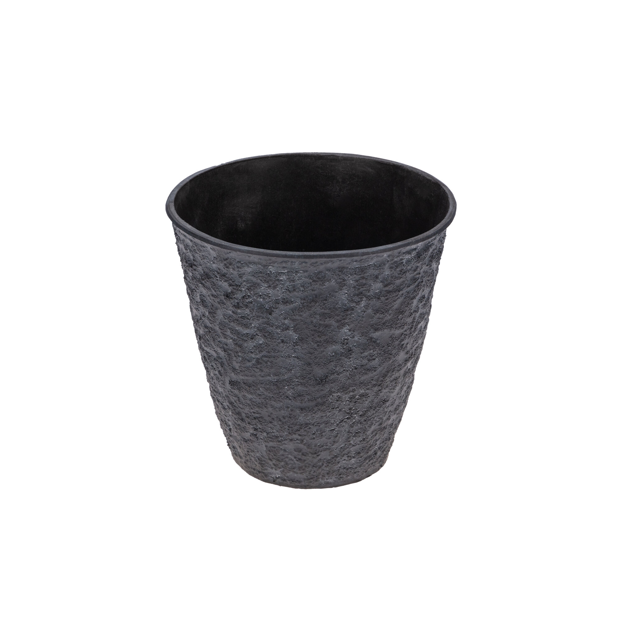 Кашпо с вулканическим эффектом Volcanic 20х205см пепельный